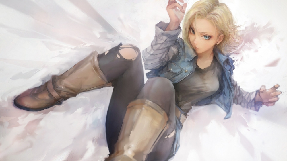 精美二次元美少女同人创作高清宽屏桌面壁纸