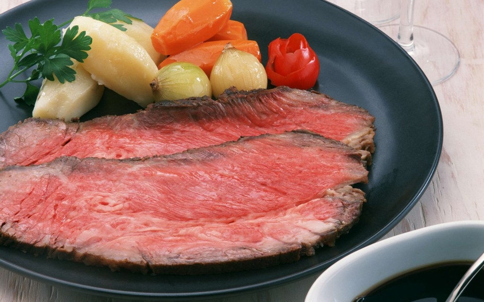 肉食者福利大块大块的美味牛排