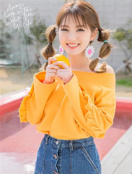 包子脸小圆脸发型 韩式显瘦学生头