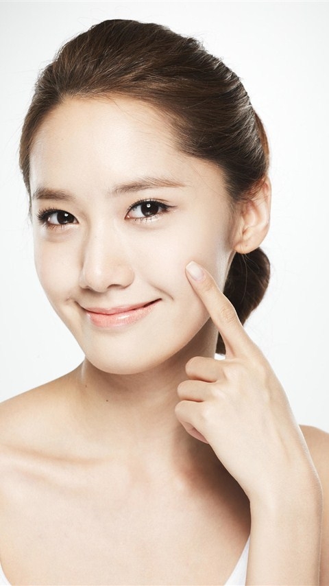 韩国清纯美女少女时代林允儿手机壁纸