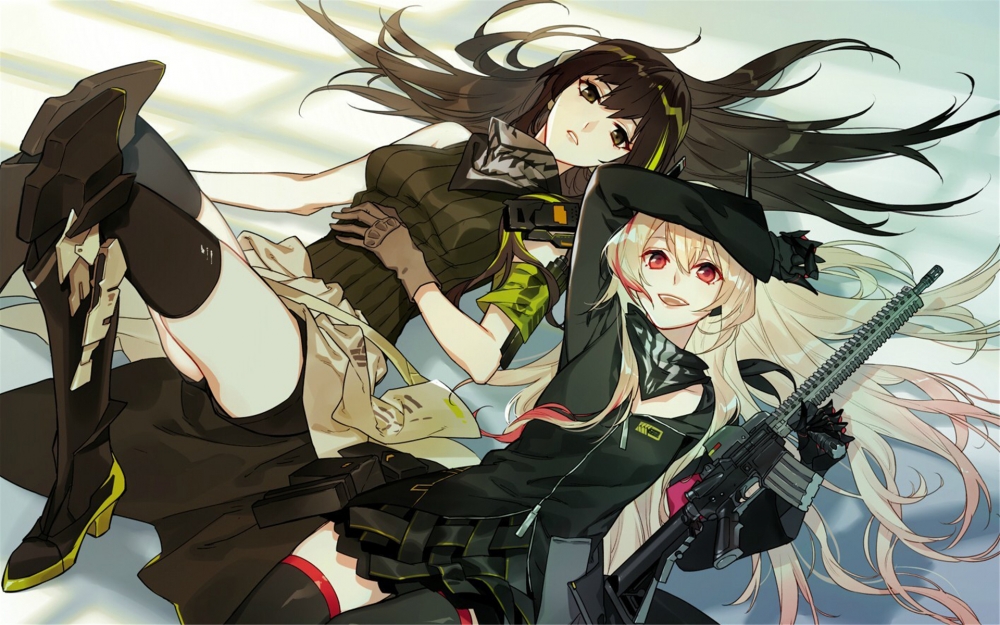 手游《少女前线》枪械动漫美少女官方高清壁纸合集