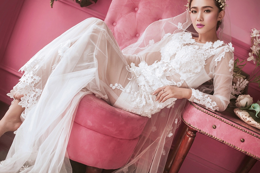 Pink Lolo 婚纱照