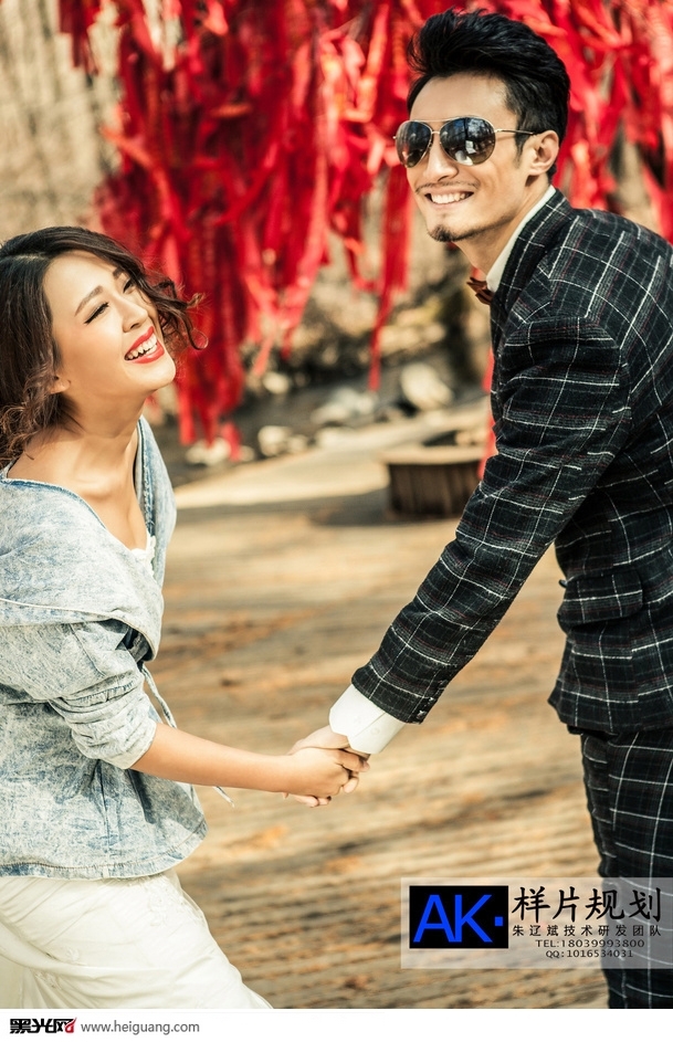 爱在山城 婚纱照