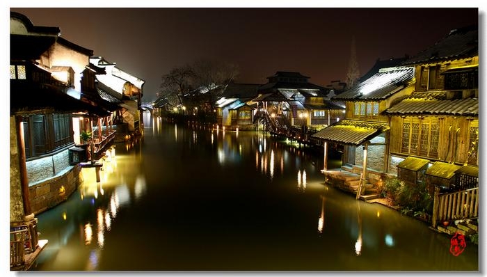 乌镇夜景摄影欣赏