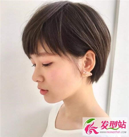 日系露耳朵短发 九款气质短发