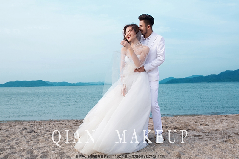海风吹 婚纱照