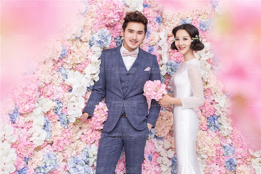 love flowers 婚纱照