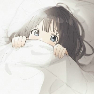 有爱的陪伴，即使苦累心也甜  可爱萌妹子卡通动漫女生头像