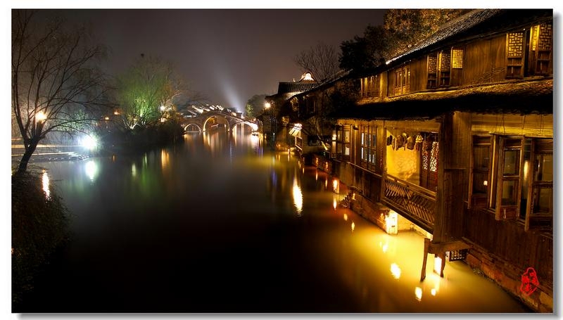 乌镇夜景摄影欣赏