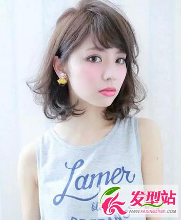 女生短发烫卷发型 短发也可以性感可爱