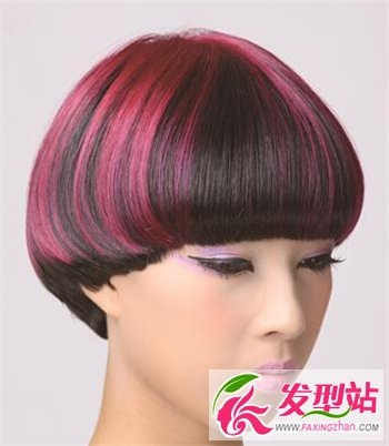 女生流行短发沙宣发型图片 唯美设计充满艺术美
