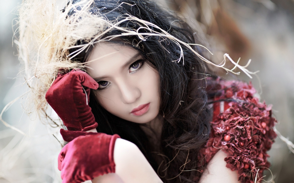 精选韩国性感女星清纯养眼时尚唯美写真桌面壁纸