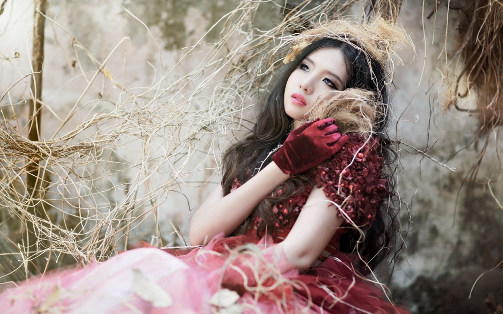 精选韩国性感女星清纯养眼时尚唯美写真桌面壁纸