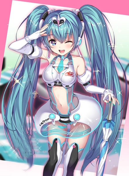 初音未来同人卡通图片