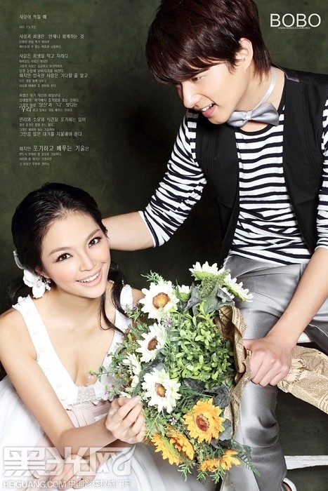 依然是那么幸福 婚纱照