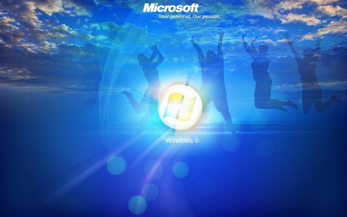 系统Windows 8电脑桌面壁纸