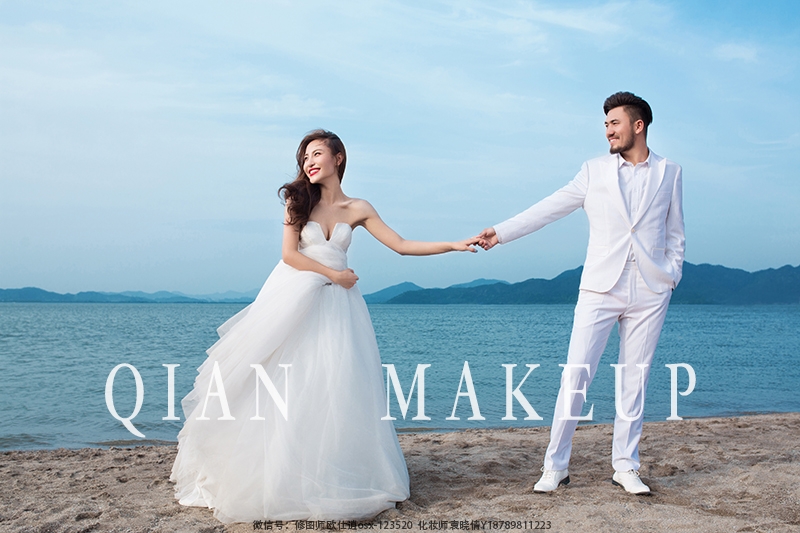 海风吹 婚纱照