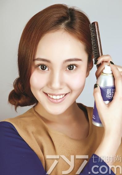 淑女气质盘发步骤图解  盘上立马气质出众