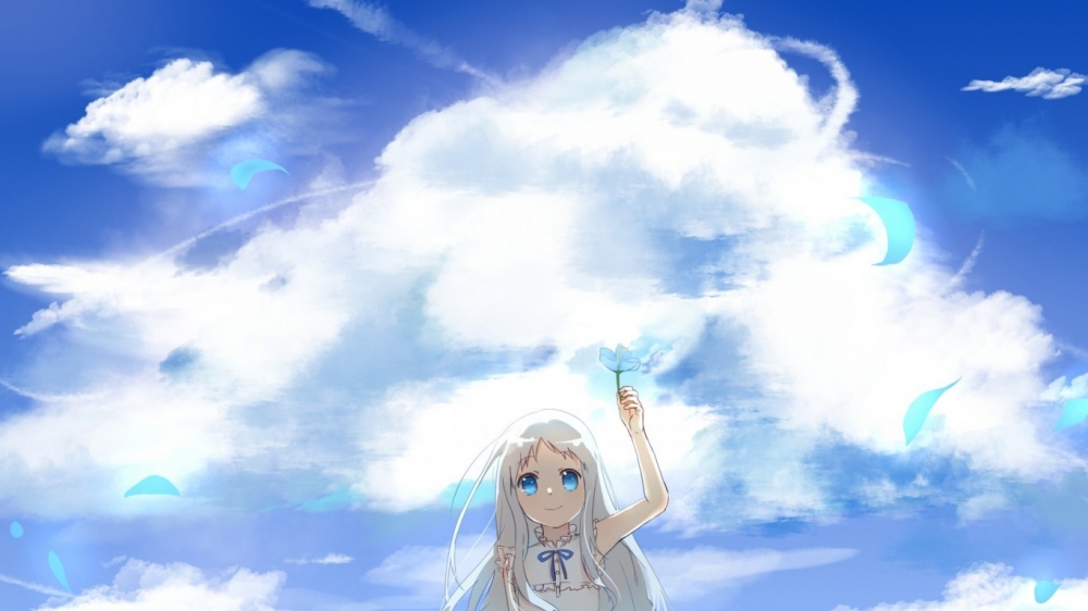 未闻花名本间芽衣子电脑壁纸美图 追忆消失的那朵花