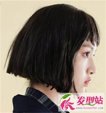 气质短发小女生 时尚美好浪漫的发型设计