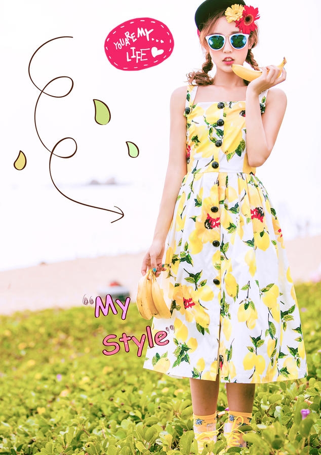 可爱风 婚纱照