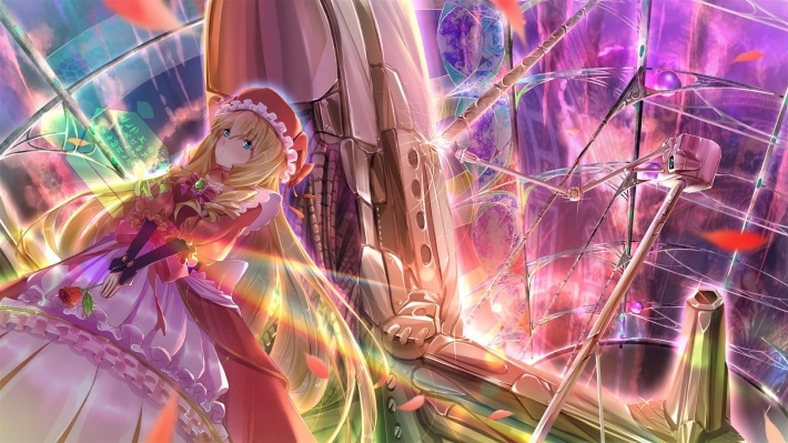 精选动漫美少女高清电脑壁纸第一辑