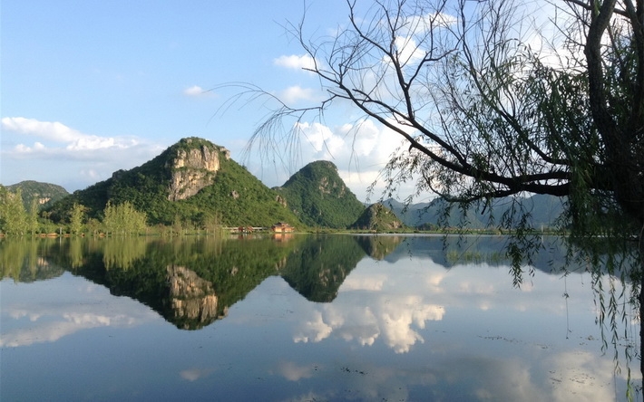 云南普者黑绝美风景电脑壁纸