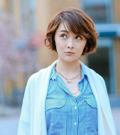 女学生气质短发发型　显女生清纯阳光气息