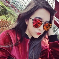 帅气的时尚潮流墨镜女生头像