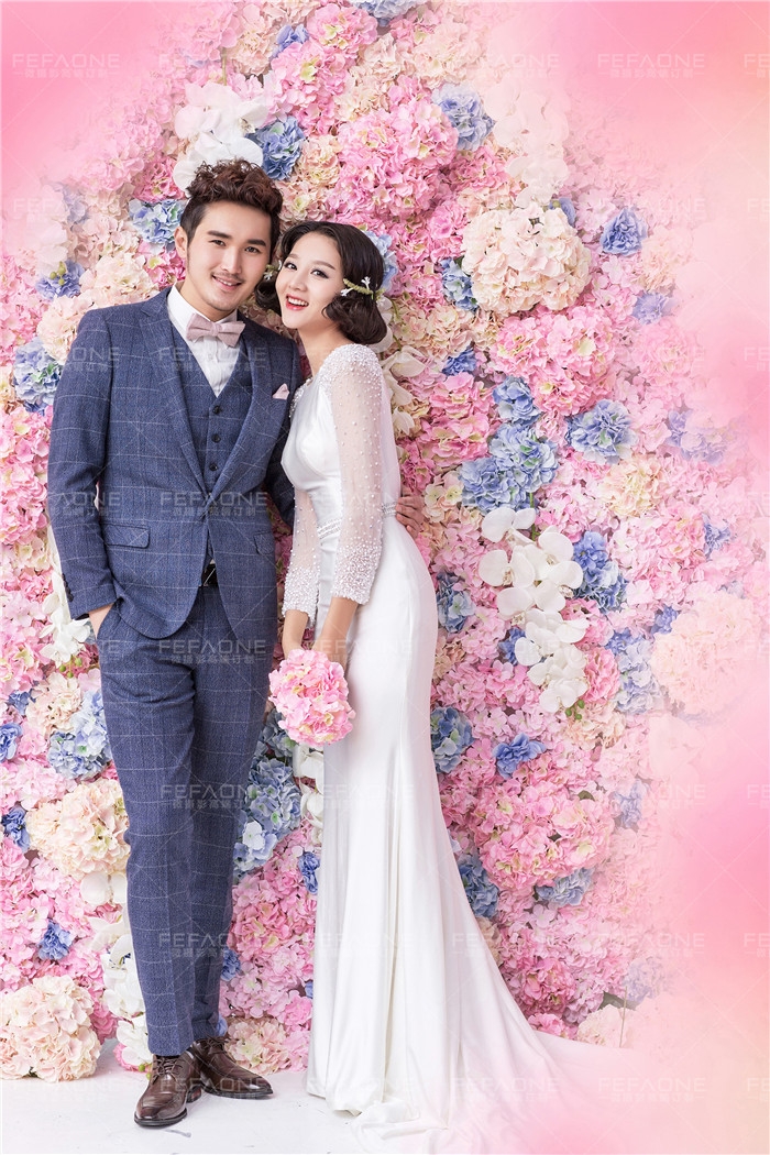 love flowers 婚纱照