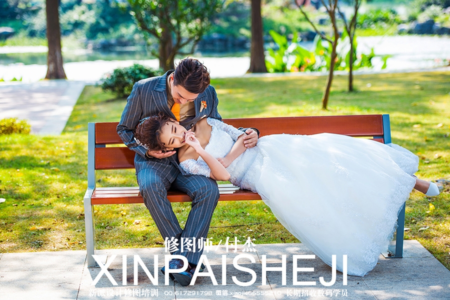 春季的爱恋 婚纱照