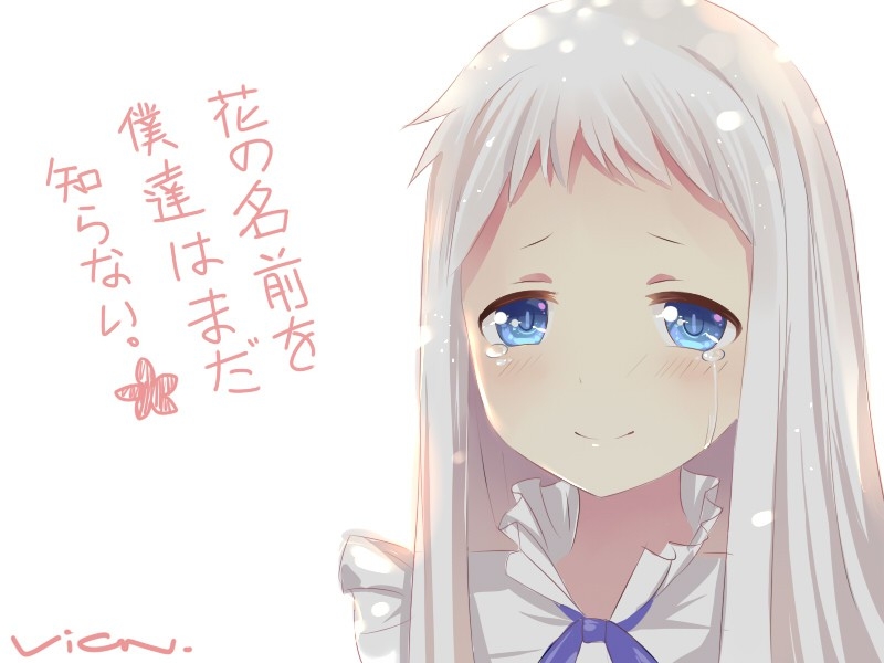 未闻花名本间芽衣子电脑壁纸美图 追忆消失的那朵花