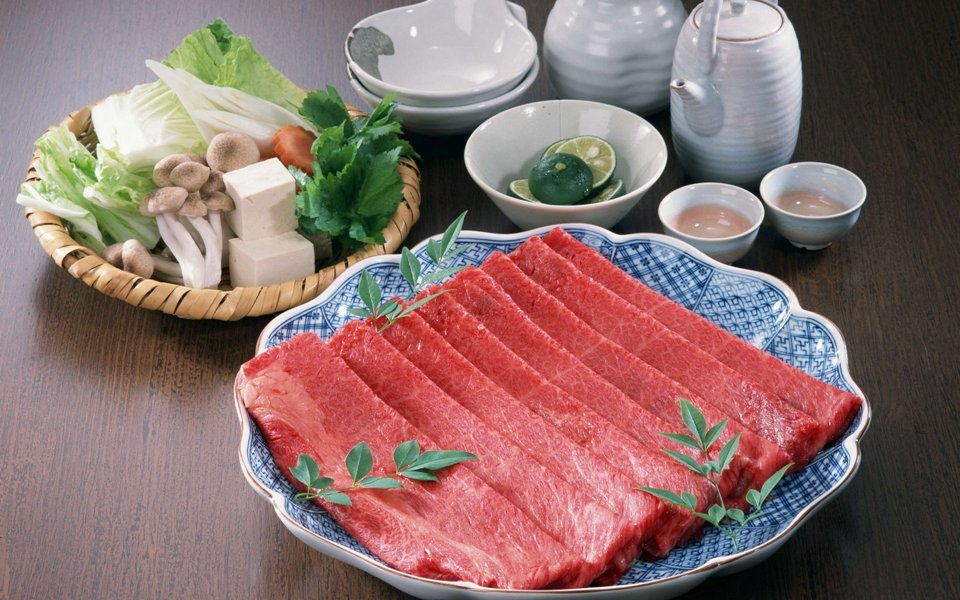肉食者福利大块大块的美味牛排