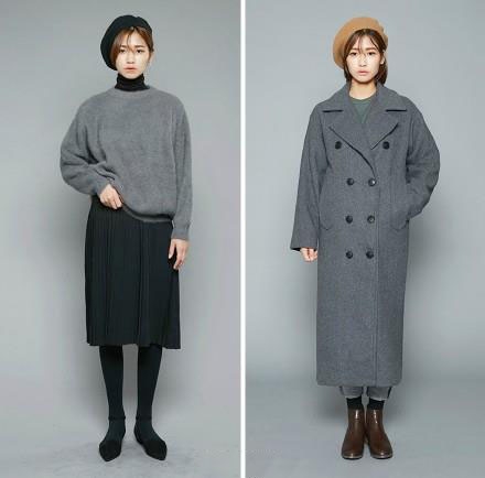 韩国 MOSSBEAN 秋冬Looks 简洁搭配 .