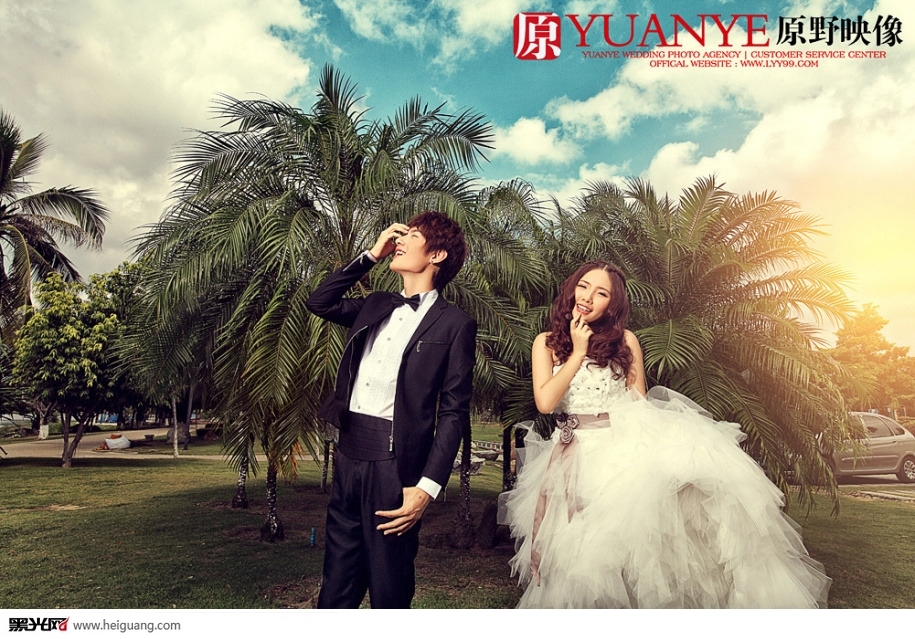 彩色心情 婚纱照