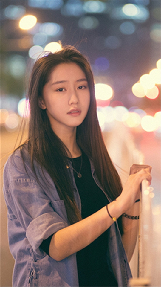 夜间唯美女生情绪片高清手机壁纸下载