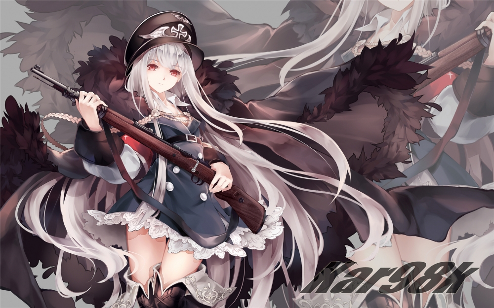 手游《少女前线》枪械动漫美少女官方高清壁纸合集