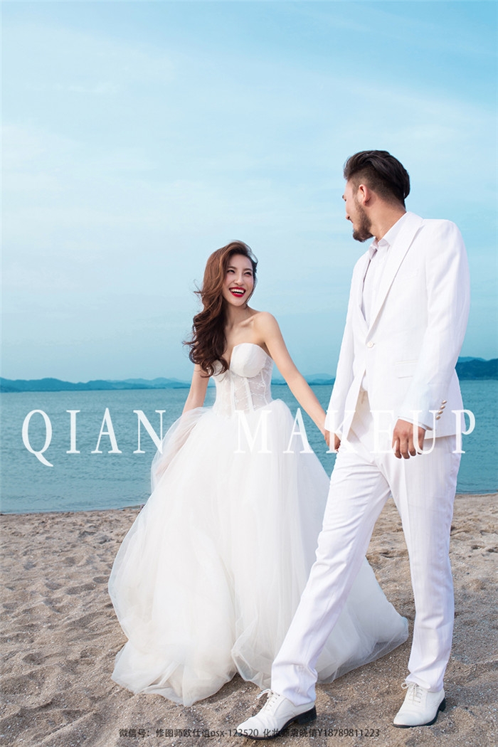 海风吹 婚纱照