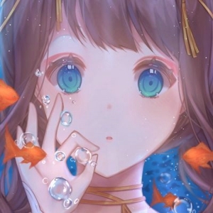 有爱的陪伴，即使苦累心也甜  可爱萌妹子卡通动漫女生头像
