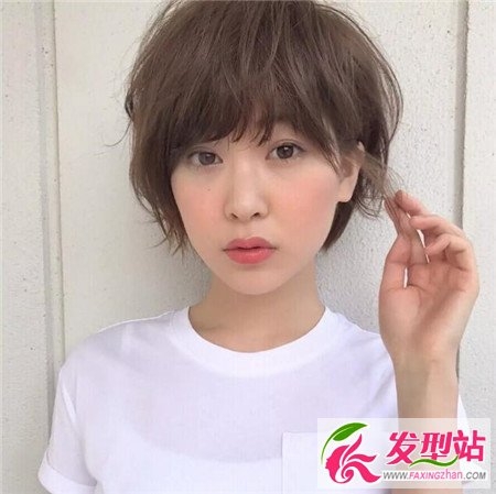 日系露耳朵短发 九款气质短发