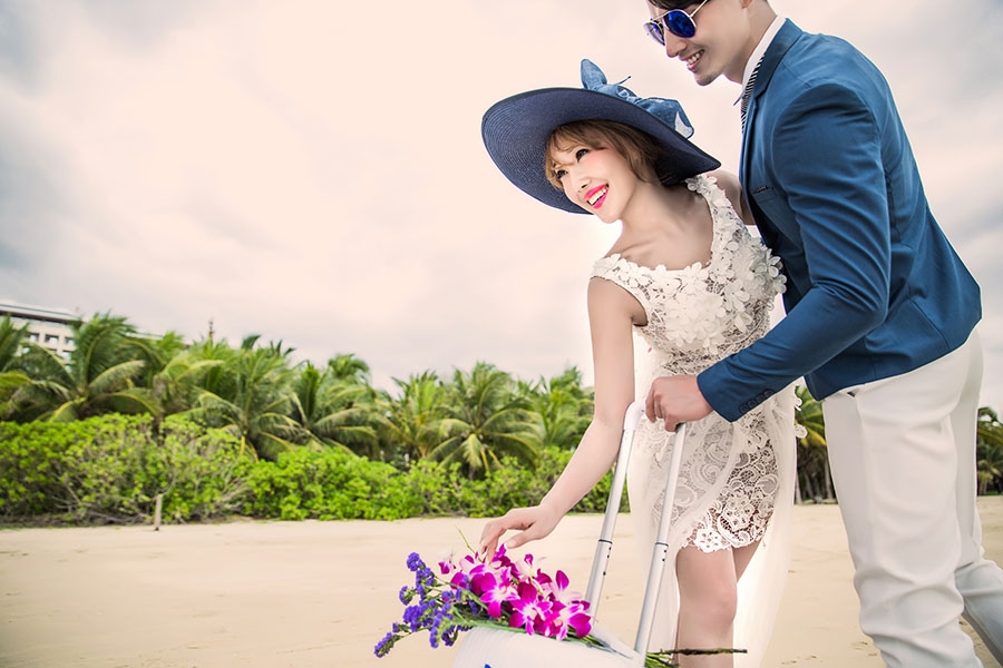 倾心相恋 婚纱照