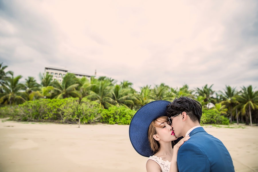 倾心相恋 婚纱照