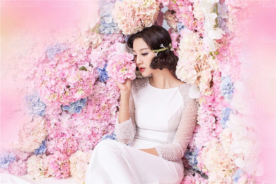 love flowers 婚纱照