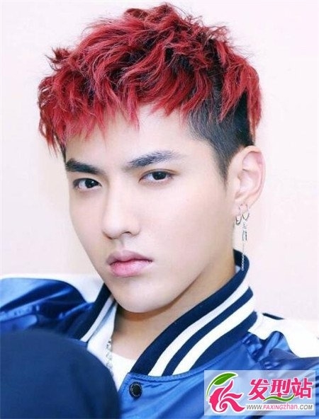 男生烫发染发排行榜 韩式纹理烫定位烫