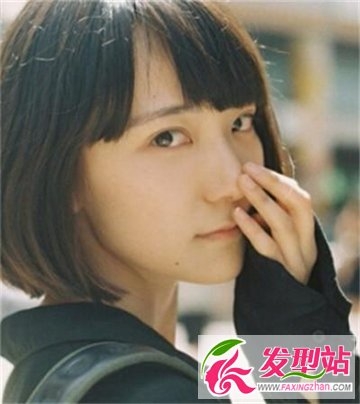 气质短发小女生 时尚美好浪漫的发型设计