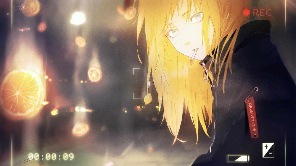 精美二次元美少女同人创作高清宽屏桌面壁纸