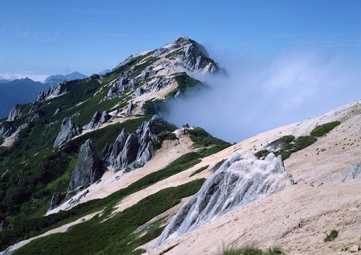 眺望峨眉山美丽迷人景色图片