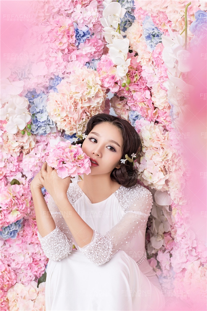 love flowers 婚纱照