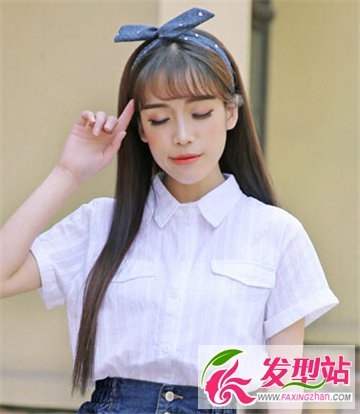 浪漫时尚及腰长发发型 做温柔娴淑的甜妹子