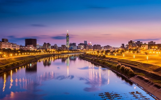 台湾唯美夜景高清桌面壁纸